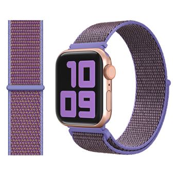 Bracelete de Nylon HSMY Simples para Apple Watch Series 6/ SE/ 5/ 4 | 44 mm - Púrpura1 - 1