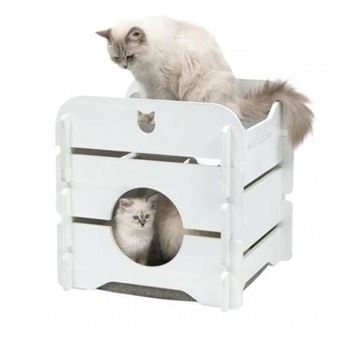 Casa para Gato Hagen Catit Vesper Cottage - Branco - 1