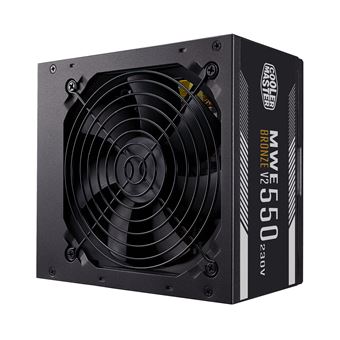 Fonte de Alimentação Cooler Master MWE 550 Bronze 230V V2 | Preto - 1