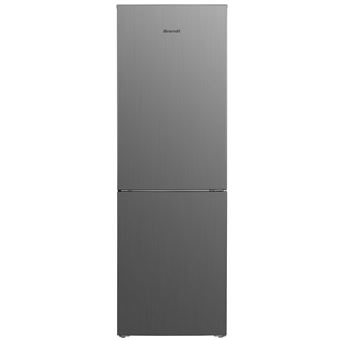 Frigorífico Combinado Brandt BFC8562NX | 185x60x68,5 cm | 327 L | E | Aço inoxidável - 1