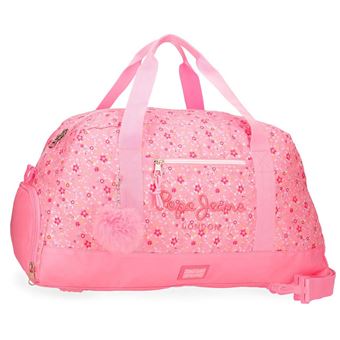 Saco de Viagem Pepe Jeans Alenka Rosa 2025 | 55x27x20cm - 1