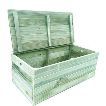 Baú VidaHuerto | de Madeira 60x30x30 cm - 1