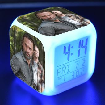 Despertador Infantil HSMY | LED | Multifuncional Colorido | The Walking Dead 3 - 1