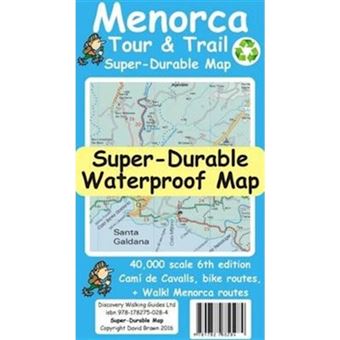Menorca Tour & Trail Super-durable Map - 1