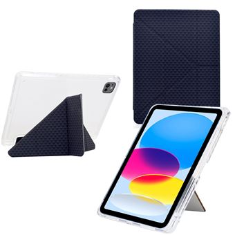 Capa ZURSANA para iPad Pro de 11 " (2025 M5/2024 M4) 6ª/5ª geração | TPU Macio | Suporte Vertical | Transparente/Preto - 1