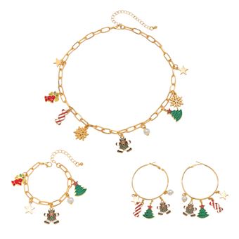 Conjunto de Jóias CO-Phénix | 3 Peças | Dourado - 1