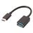 Cabo USB Valueline USB 3.0 C/A, 0.2 m Preto_0