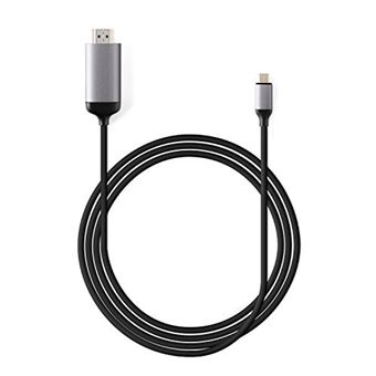 cabo de interface/adaptador de género MINIX NEO-C-4KGR USB-C HDMI Preto, Cinzento - 1