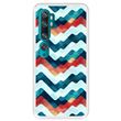 Capa Tpu Hapdey para Xiaomi Mi Note 10 - Note 10 Pro - Cc9 Pro | Design Abstrato | Ondas Em Várias Cores - Transparente