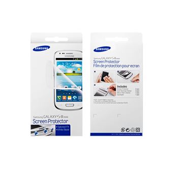 Protetor de Ecrã para Telemóvel Samsung ETC-G1M7WE | Transparente, Branco - 1