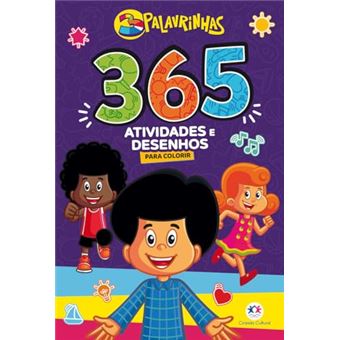 3 Palavrinhas - 365 Atividades E Desenhos Para Colorir - 1
