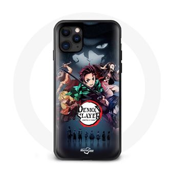 Capa Maniacase para Iphone 12 Pro desenho Animado demon Slayer Manga Japonnais Tanjiro Nesuko Démons Kitmetsu No Yaiba - 1