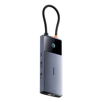 Hub de Interface Baseus B00061802813-00 | Cinzento - 1