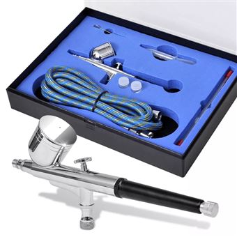 Conjunto de Airbrush vidaXL 0,2 / 0,3 / 0,5 mm com Pulverizadores - 1