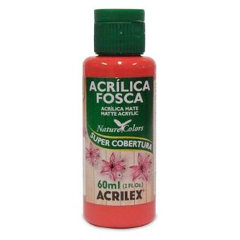 Tinta Acrílica Fosca Acrilex | Coral 03560586 | 60ml - 1