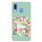 Capa Hapdey para Samsung Galaxy A40 2019 Design Flores Tropicais com Flamingos em Silicone Flexível e TPU_0