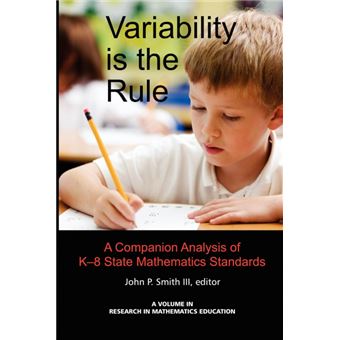 Variability is the Rule - A Companion Analysis of K-8 State Mathematics Standards - Paperback - 2010 - 1