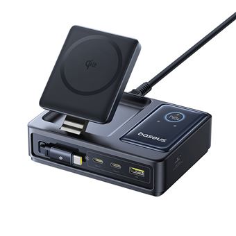 Carregador de Dispositivos Móveis Baseus Nomos | Preto - 1