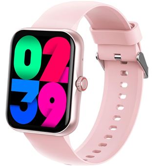 Smartwatch CHRONUS com assistente de voz | Bluetooth | Monitor de saúde | Compatível com iOS Android | rosa - 1