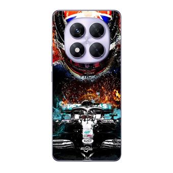 Capa Maniacase para Xiaomi Redmi Note 14 Pro 5G | lewis hamilton mercedes 44 - 1