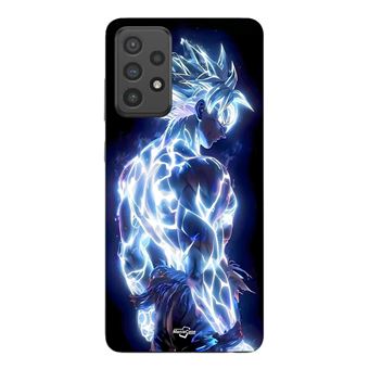 Capa Maniacase para Samsung Galaxy A72 | Dragon Ball Z Goku Ultra Instinto brilhante - 1