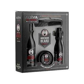 Kit de Barba Agiva Beard & Mustache - 1
