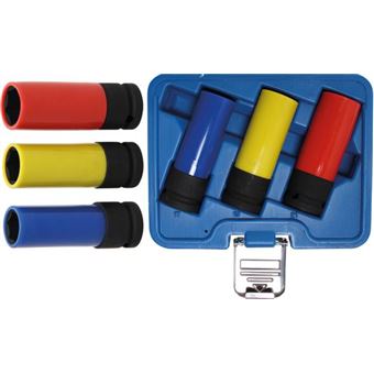 Chave de Rodas para Jantes BS | Liga Leve | 3 Peças - 1