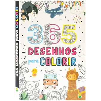 365 Desenhos Para Colorir - 1