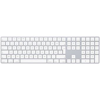 Teclado Wireless Apple MQ052TX/A Branco