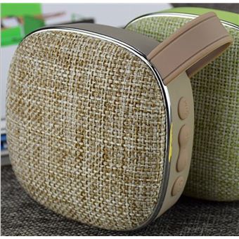 Coluna Lionvolant LPJ911 | Bluetooth | Tecido - Castanho - 1