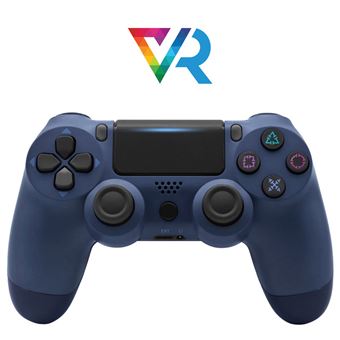 Comando para PS4 V-REEL Doubleshock 4.0 V2 | Wireless Bluetooth | Azul da Meia Noite - 1