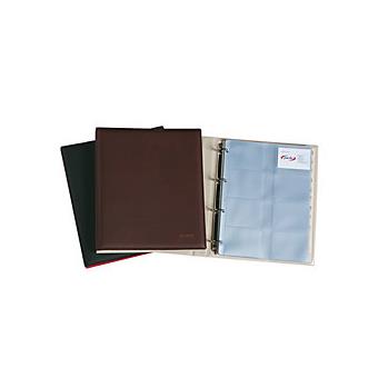 Recarga Porta Cartões Pardo Transparente 160 Cartões 14,8 (A) X 21 (H) Cm 10 Micas - 1