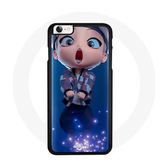 Capa Maniacase para Iphone 8 Bts Tinytan Animação V Mic Drop - 1