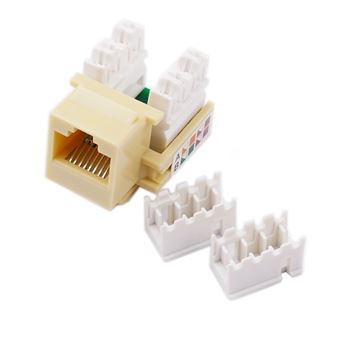 Keystone BeMatik RJ45 Fémea para TB110 5e UTP Bege - 1