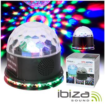 Projetor Luz Ibiza Com 81 Leds 15W 2-Em-1 Preto - 1