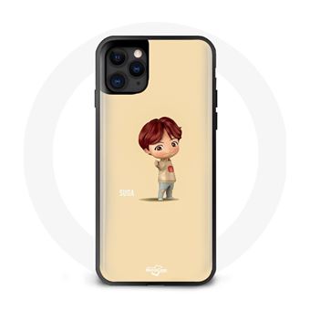 Capa Maniacase para Iphone 11 Bts Tinytan Animação Suga - 1