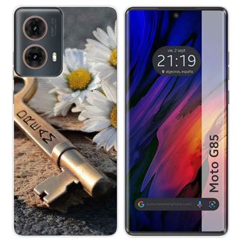 Capa TUMUNDOSMARTPHONE de silicone para Motorola Moto G85 5G Dream Drawings Design - 1