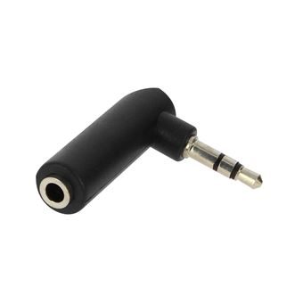Cabo Adaptador Áudio Avizar Jack 3.5mm para Auscultador - Preto - 1