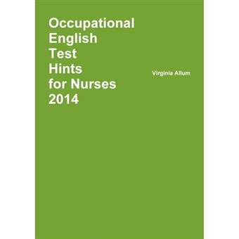 Occupational English Test Hints 2014 - Paperback - 2014 - 1