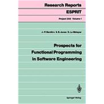 Prospects For Functional Programming In Software Engineering - 1