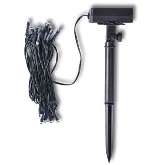 Fio de LEDs Solar vidaXL 24 Luzes 3,8m 2 peças - 1