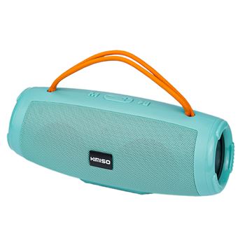 Coluna Wireless Portátil Samphone Eletrônico Kms-142 Kimiso com Pega - Verde - 1