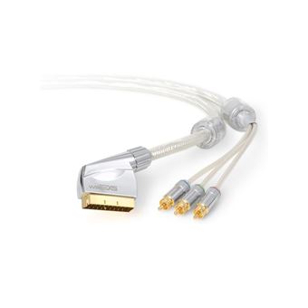 Cabo SCART » 3x RCA RGB Techlink 690883 | 3m - 1