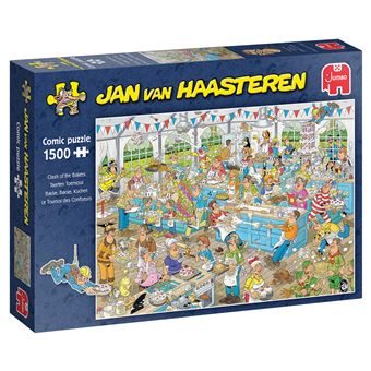 Puzzle Jumbo Jan van Haasteren Jvh - Clash of the Bakers 1(500 pieces) | 1500 Peças - 1