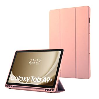 Capa Tumundosmartphone Smart Flip para Samsung Galaxy Tab A9+ Plus | Rosa - 1