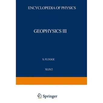 Geophysik III / Geophysics III - Paperback - 2012 - 1