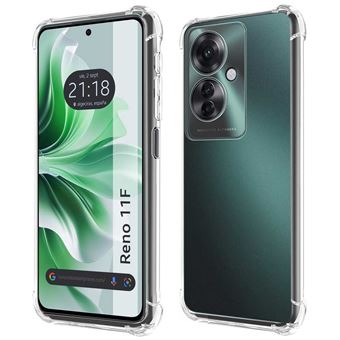 Capa de silicone TUMUNDOSMARTPHONE para Oppo Reno 11F 5G anti-choque transparente - 1