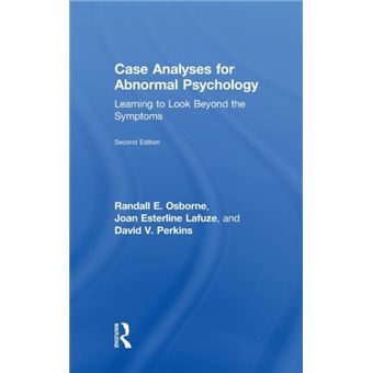 Case Analyses For Abnormal Psychology - 1