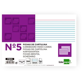 Cartolina Liderpapel FR05 | Branco - 1