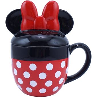 Caneca 3D Minnie com tampa | 425 ml - 1